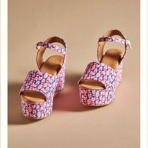 Penelope Chilvers Margarita Geometric Platform Heels